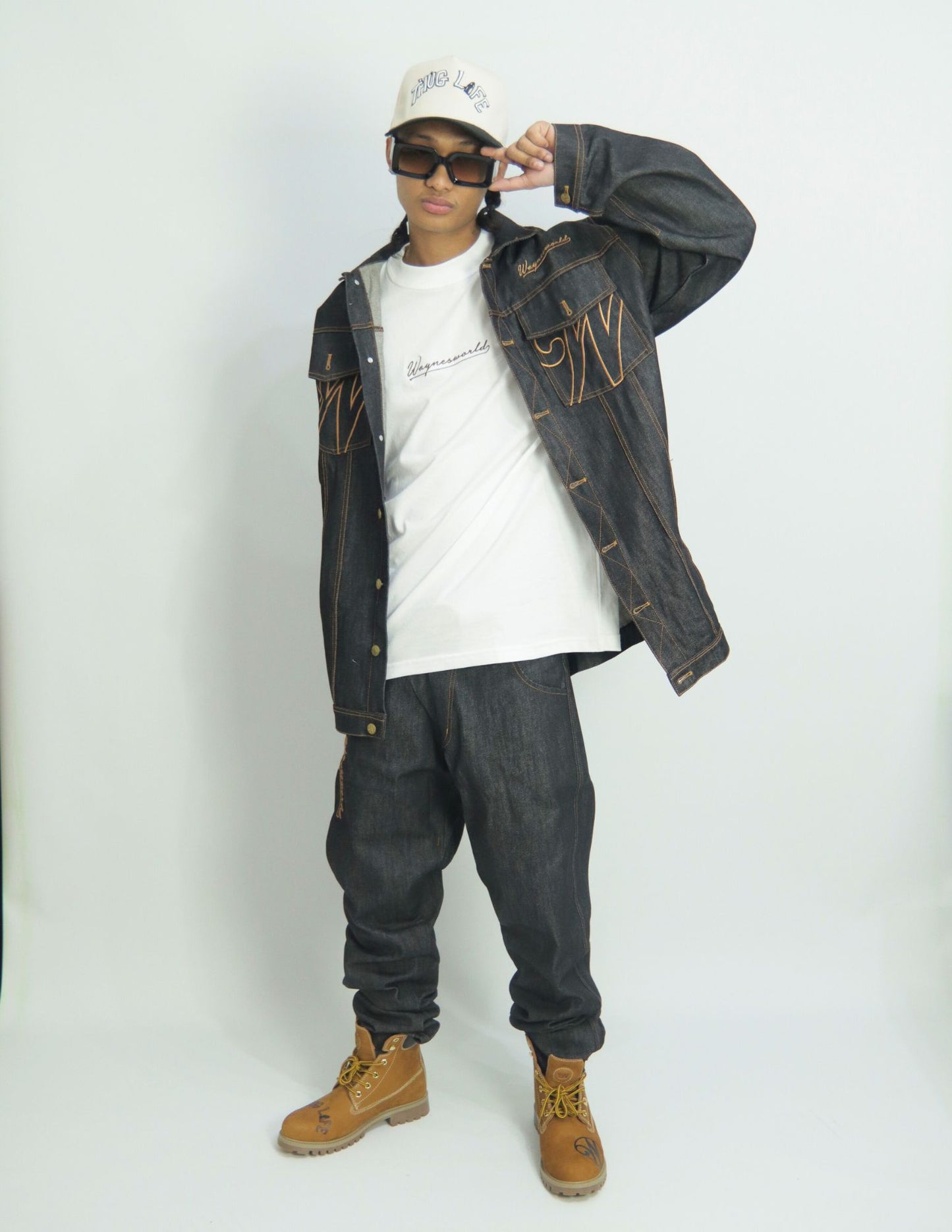 Denim Suit Jacket