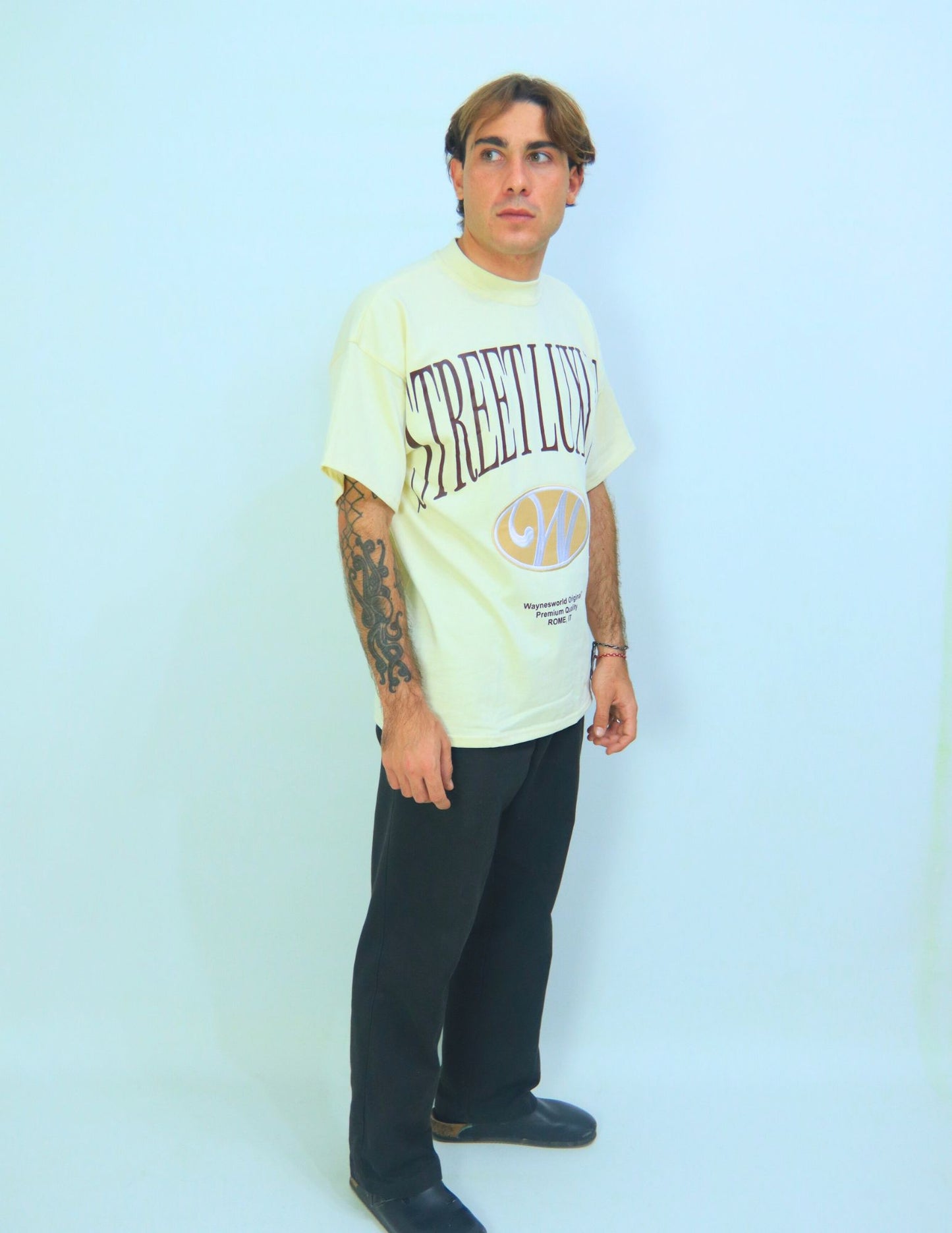 St Lux T-shirt Brown