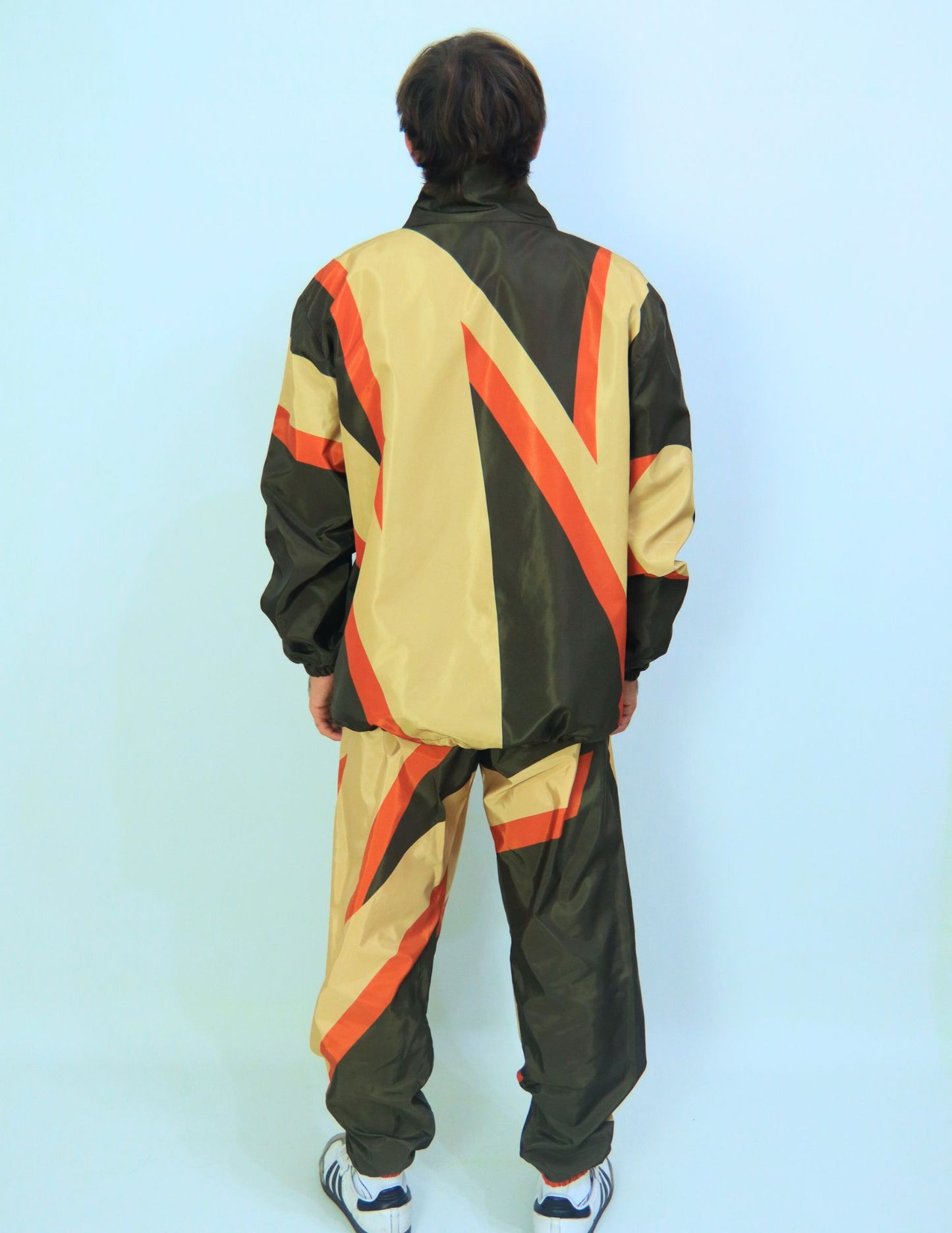 Nylon Tracksuit Brown