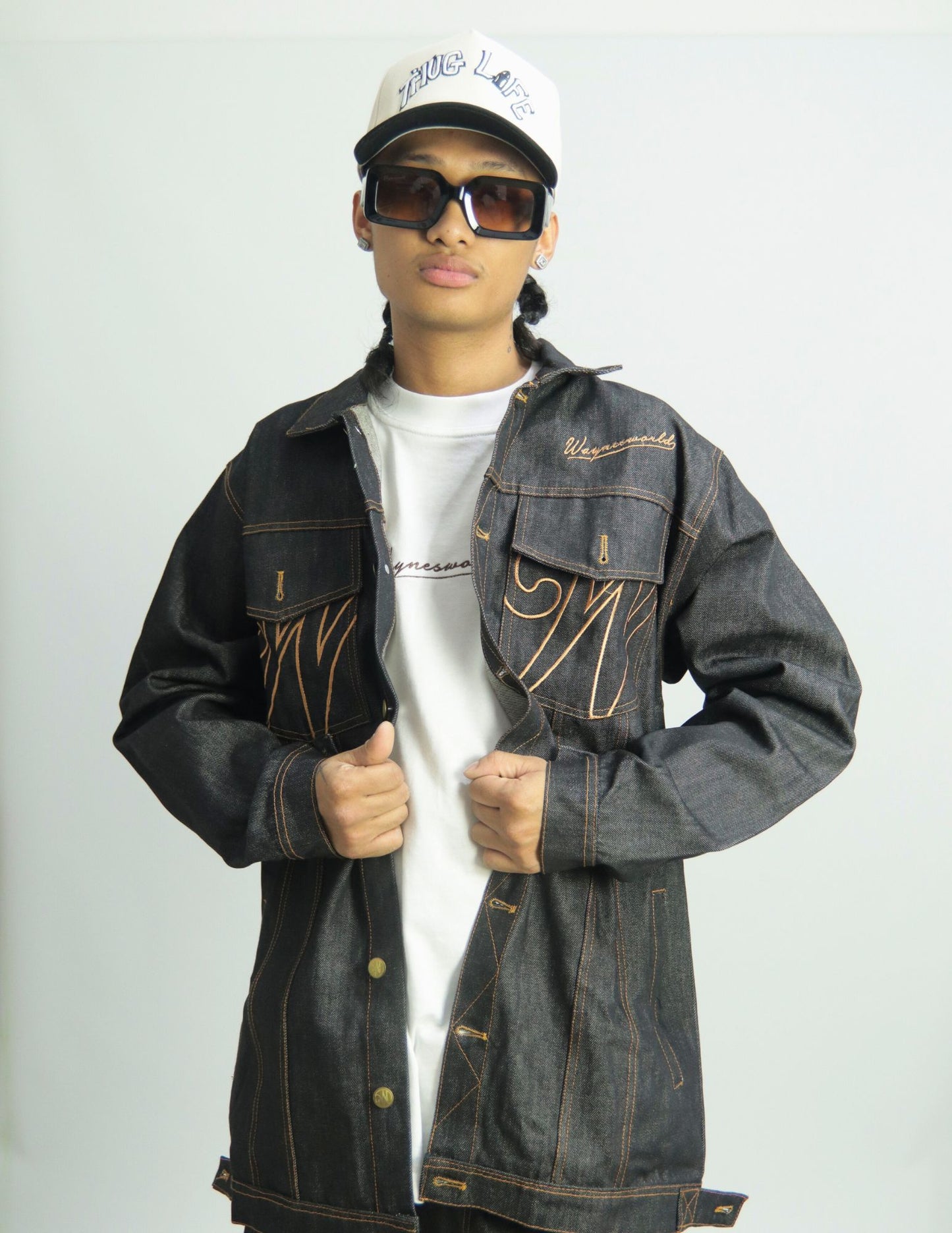 Denim Suit Jacket