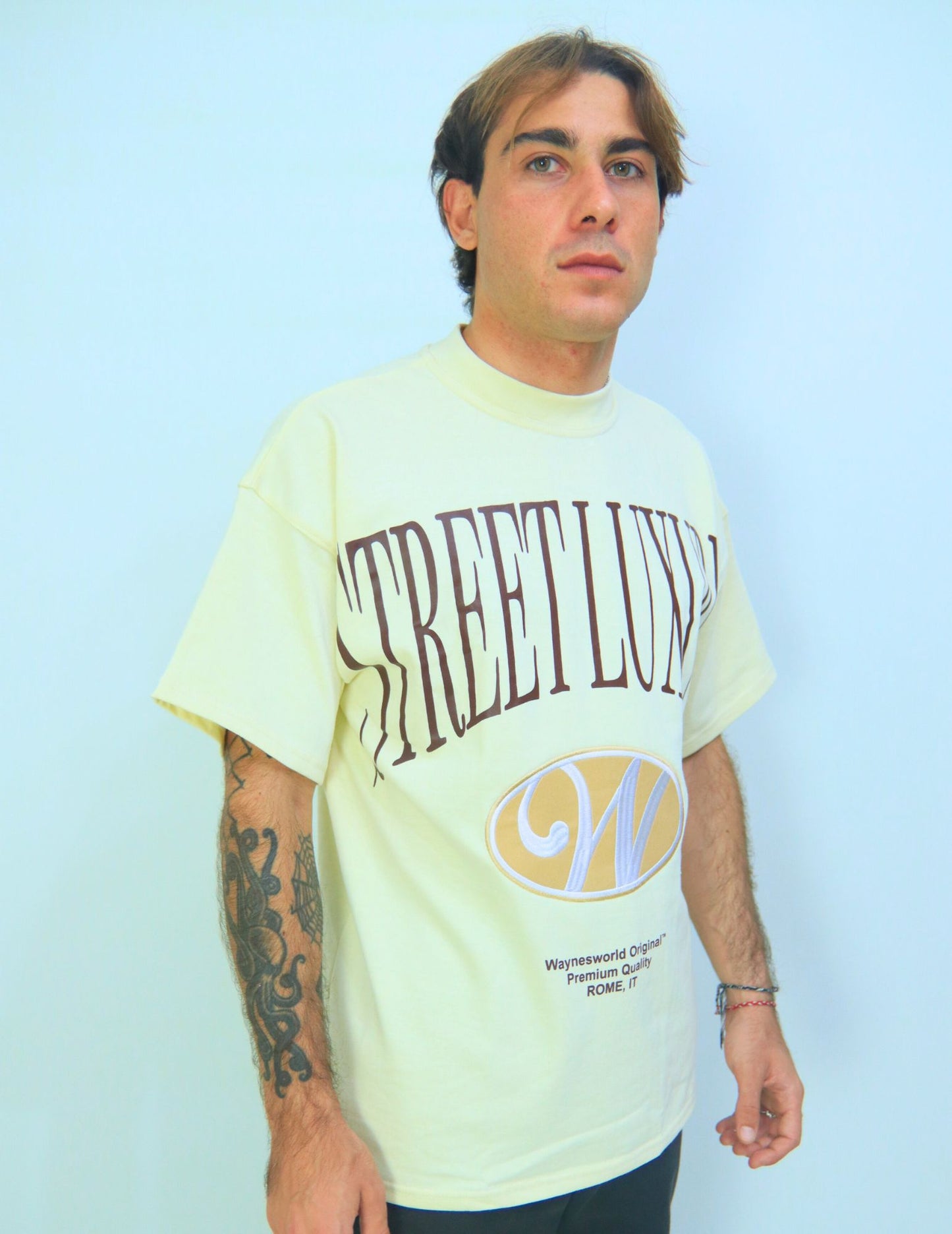 St Lux T-shirt Brown