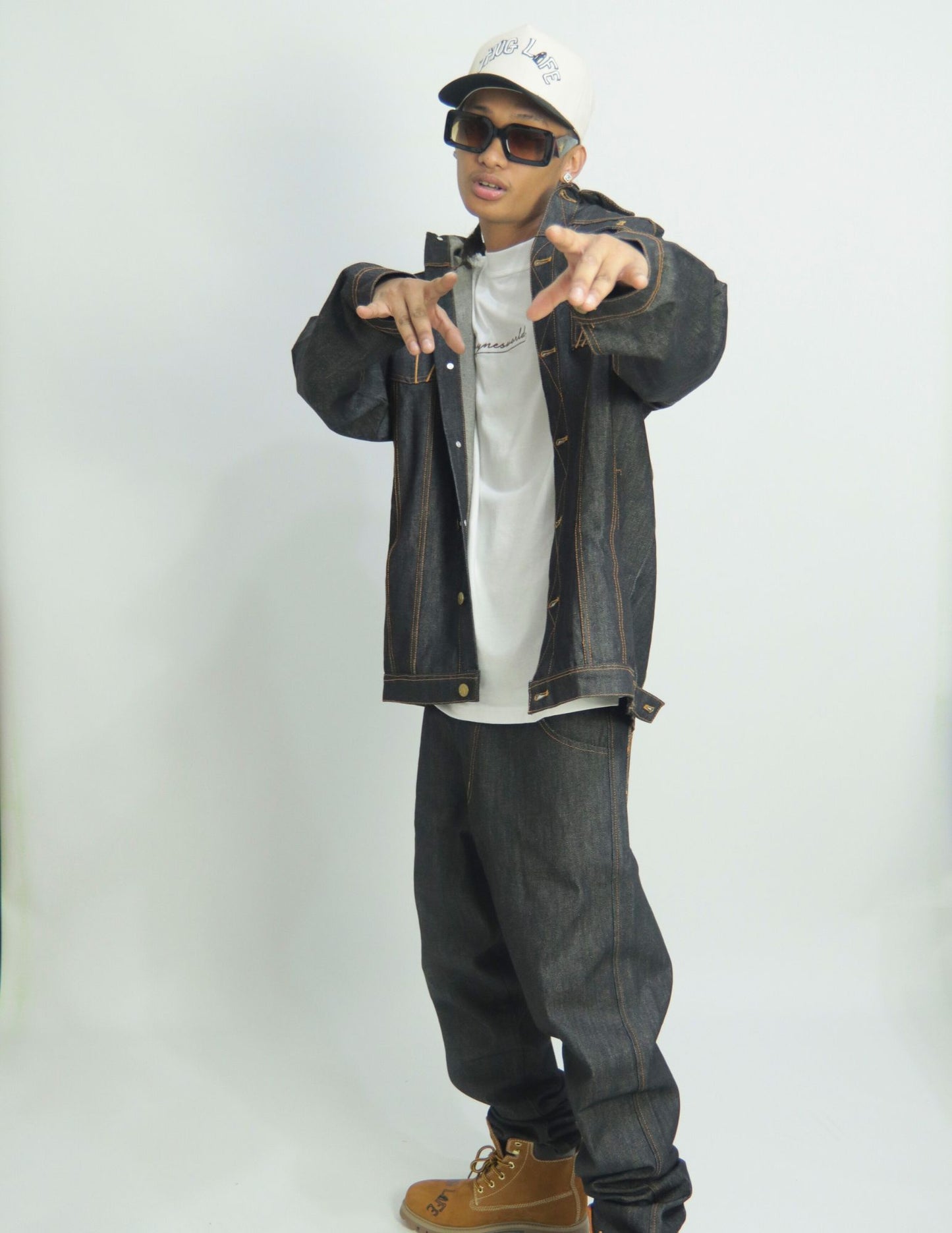 Denim Suit Pants
