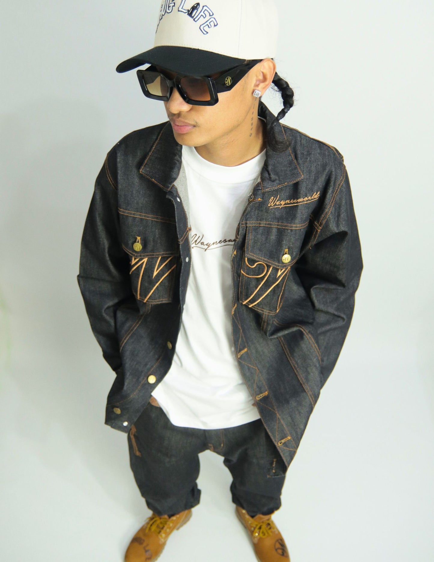 Denim Suit Jacket