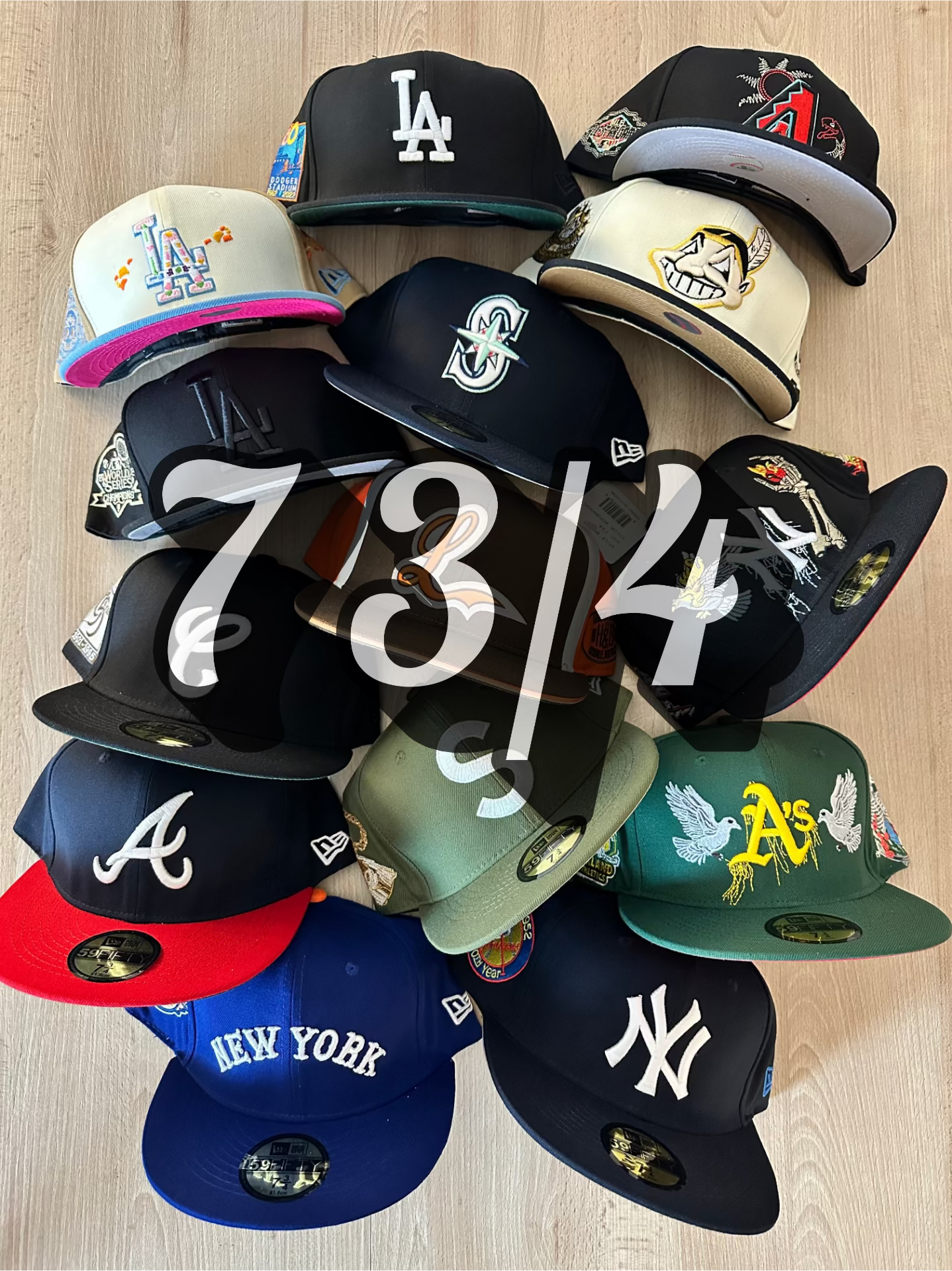 7 3/4 Fitted Caps